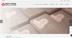 Desktop Screenshot of hotyogamarkham.com
